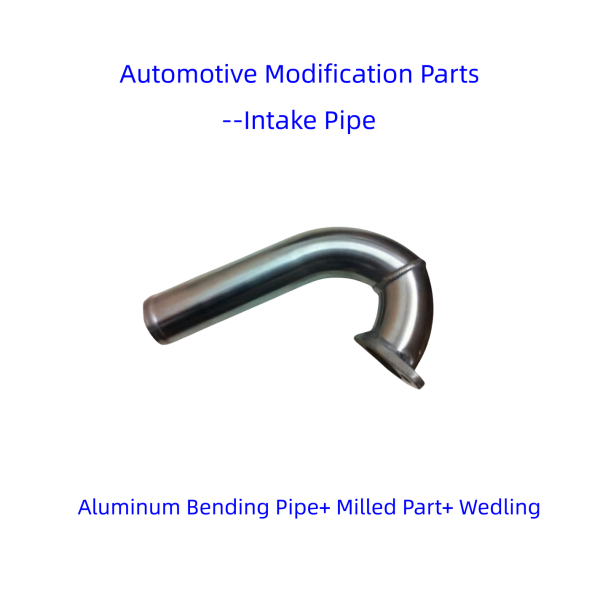 automotive modification part intake pipe by aluminum machining