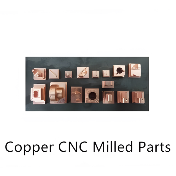 Copper CNC milled parts
