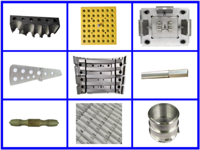 CNC milling parts show