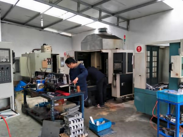 CNC machining work shop