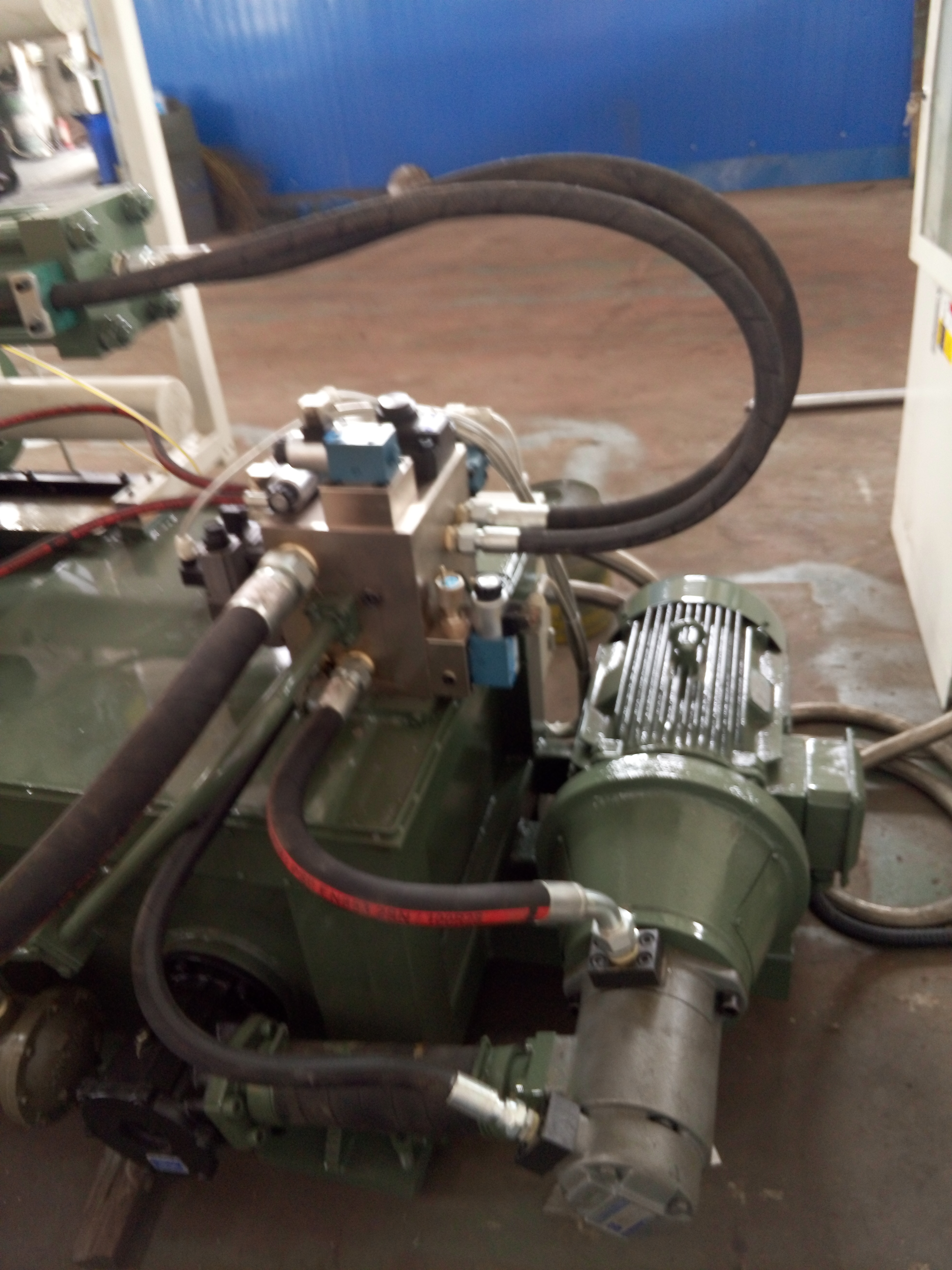 PLC horizontal cold chamber die casting machine pressure system 