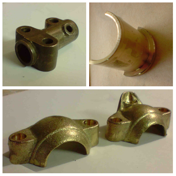 copper brass die casting parts