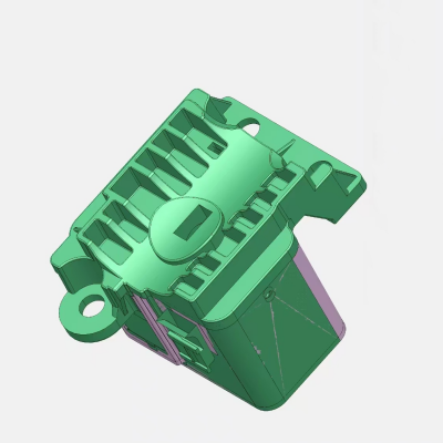 car lock die cast zamak alloy part