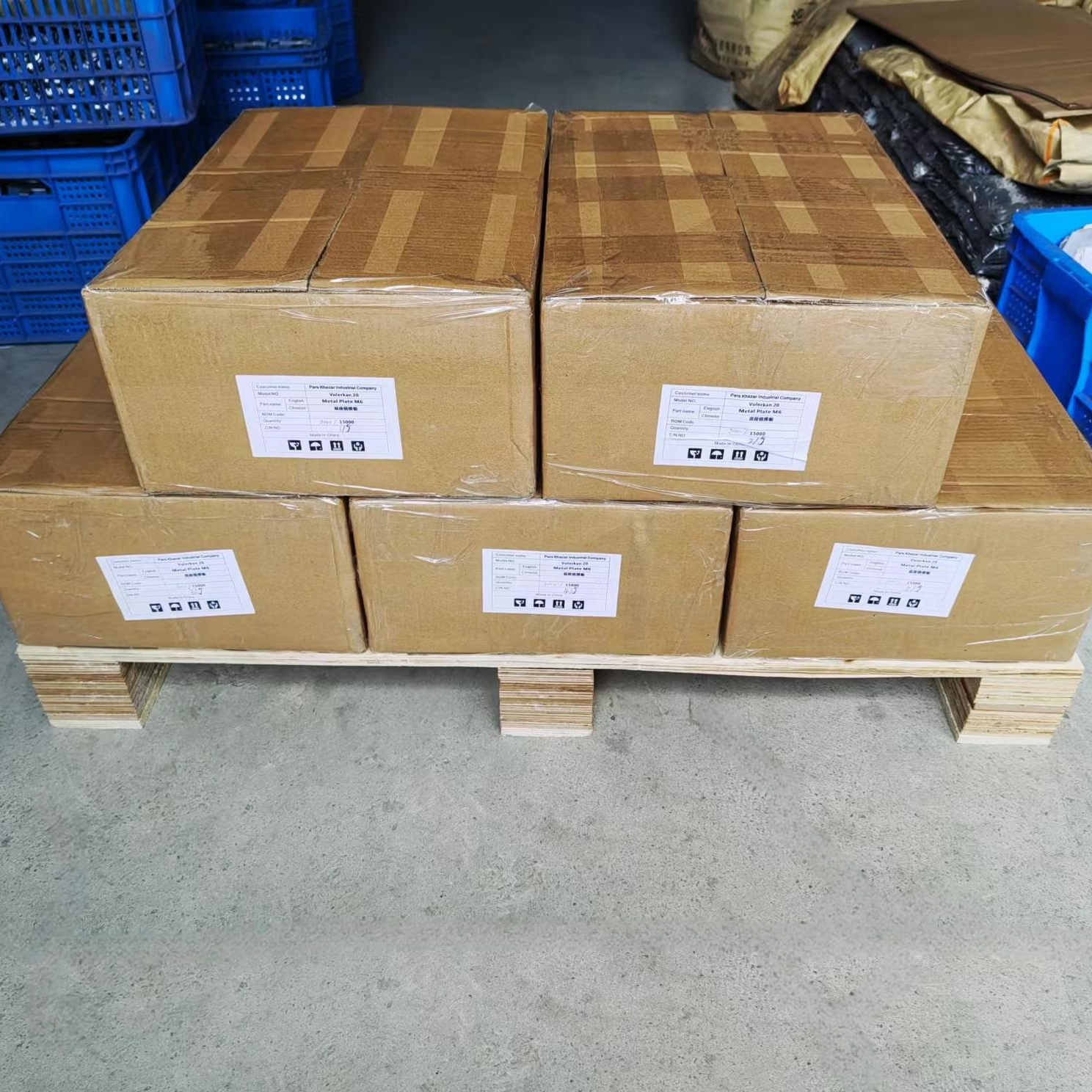 shipping marks & export pallet