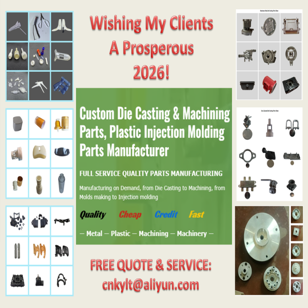 KYLT die casting, plastic injection molding, CNC machining services 2026.png